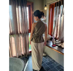 Yến Linen Wrap Top