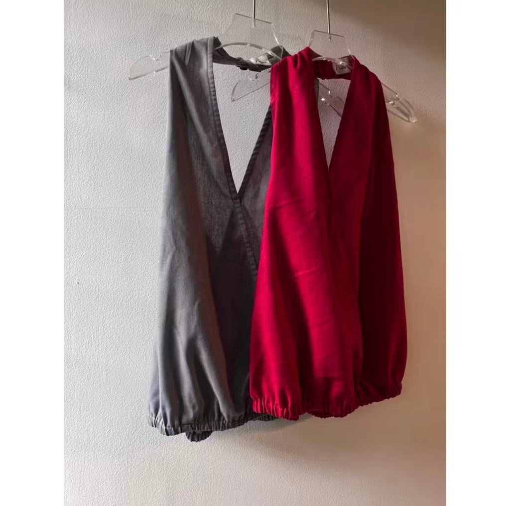 Nudo Linen Halter Top