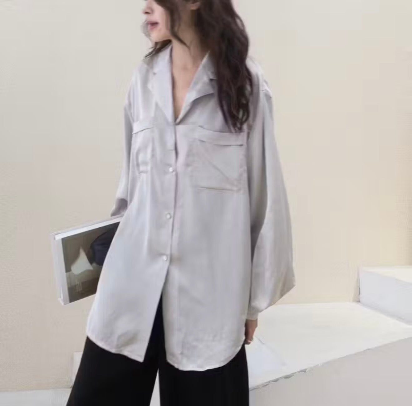 Elara Silk Shirt