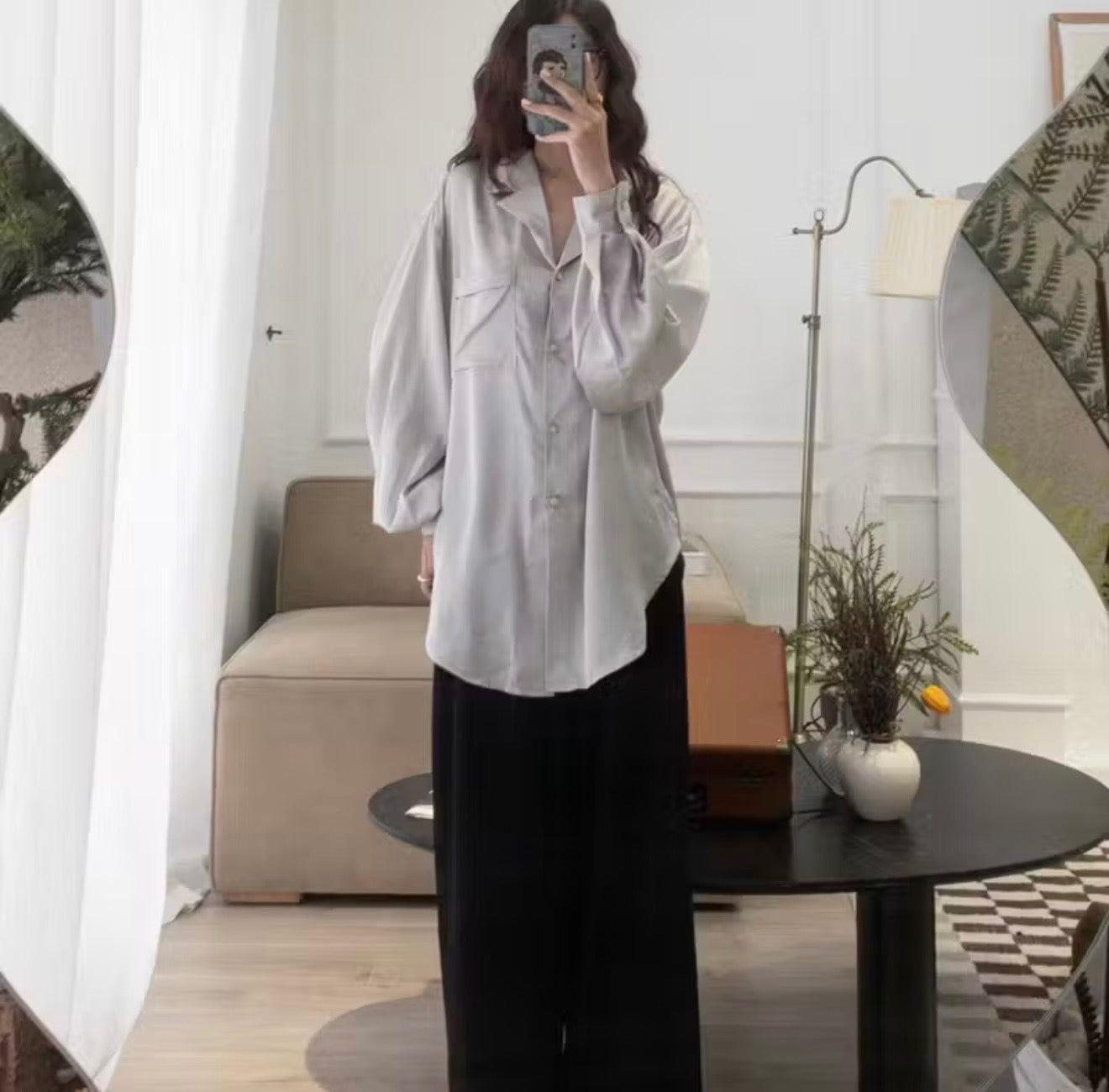 Elara Silk Shirt