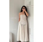 Lyly Linen Tube Top