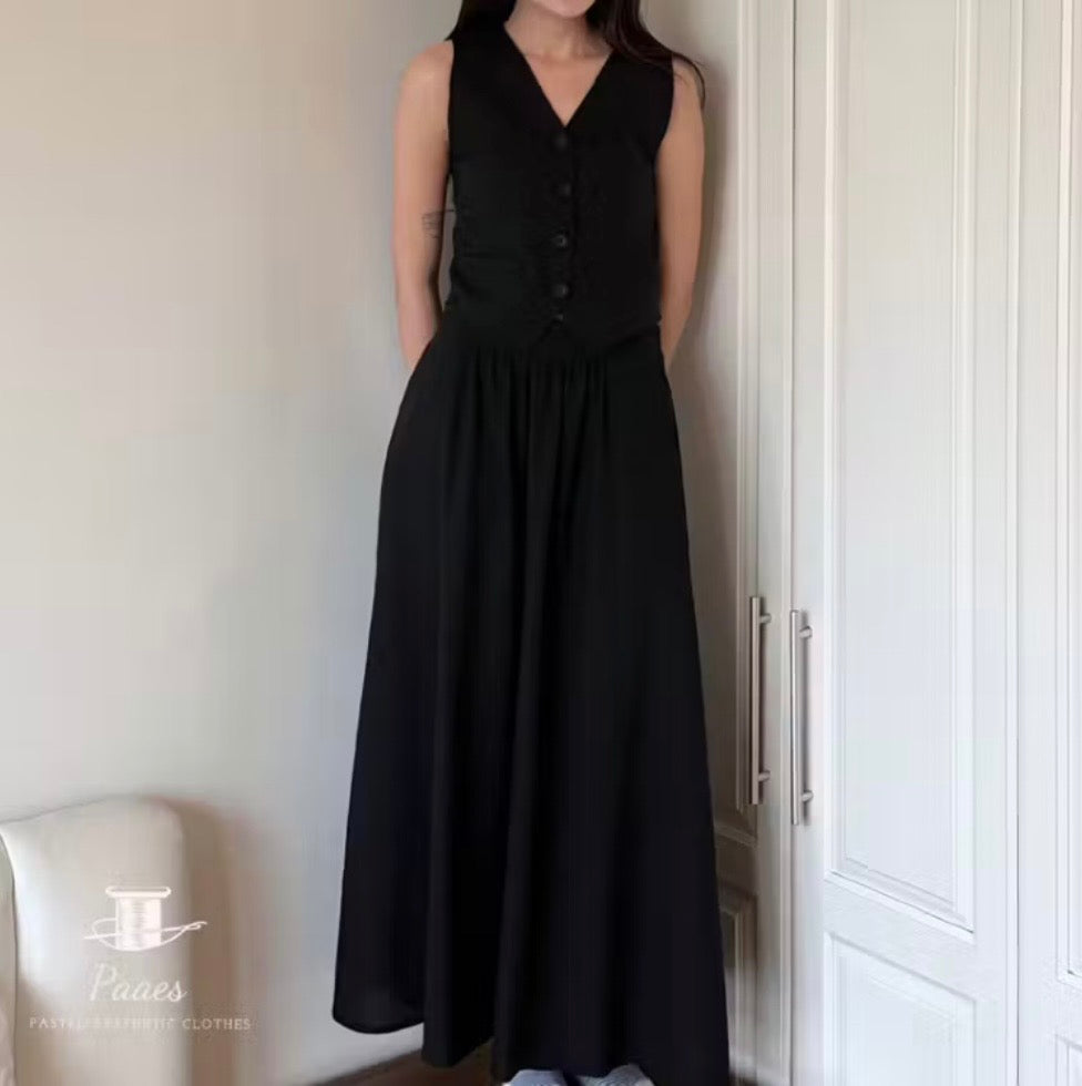 Thơ Linen Skirt